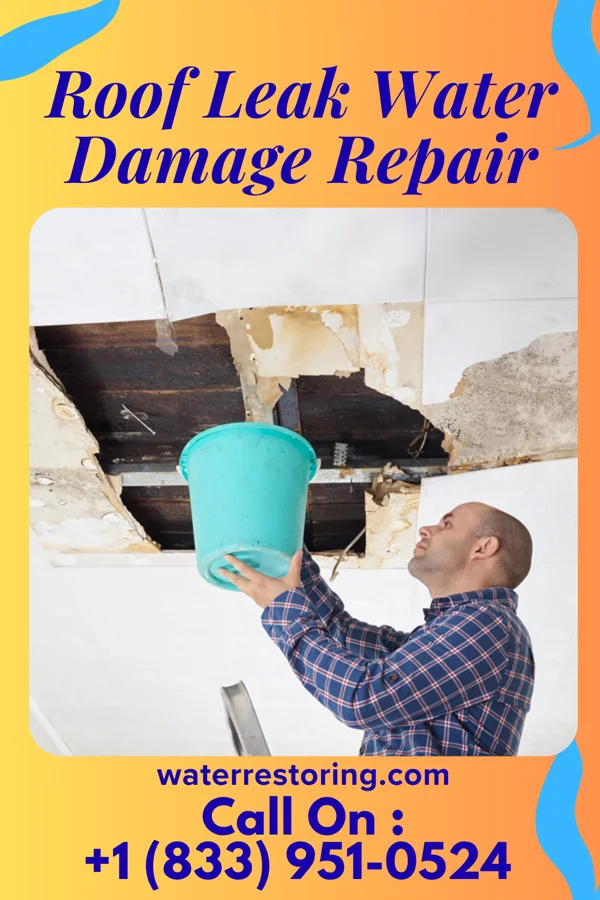 Roof Leak Water Damage Repair in Foss, OK